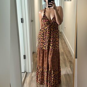 MAAJI DREAMY GRAND NATURA LONG DRESS